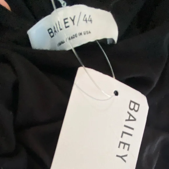 Bailey 44 Black Bodycon Midi Dress Woman’s Size Extra Small - Picture 6 of 7